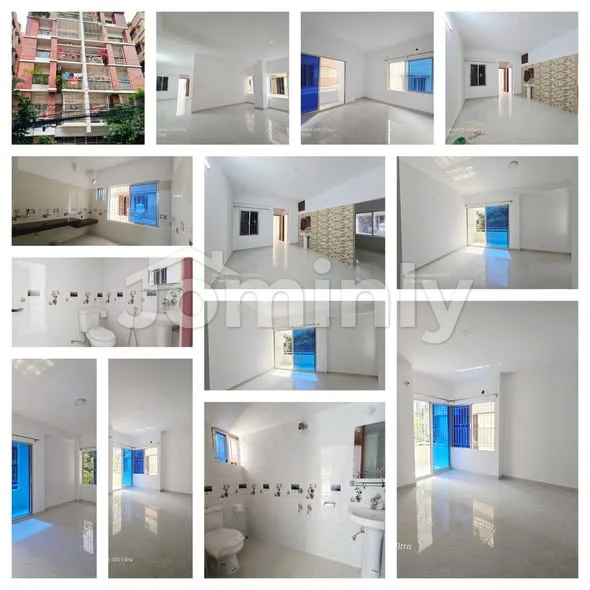 1550 Sqft Ready Apartment with Titas Gas for Sale | Sector 7 Uttara | 1st Floor (A/1), 40 Ft Road