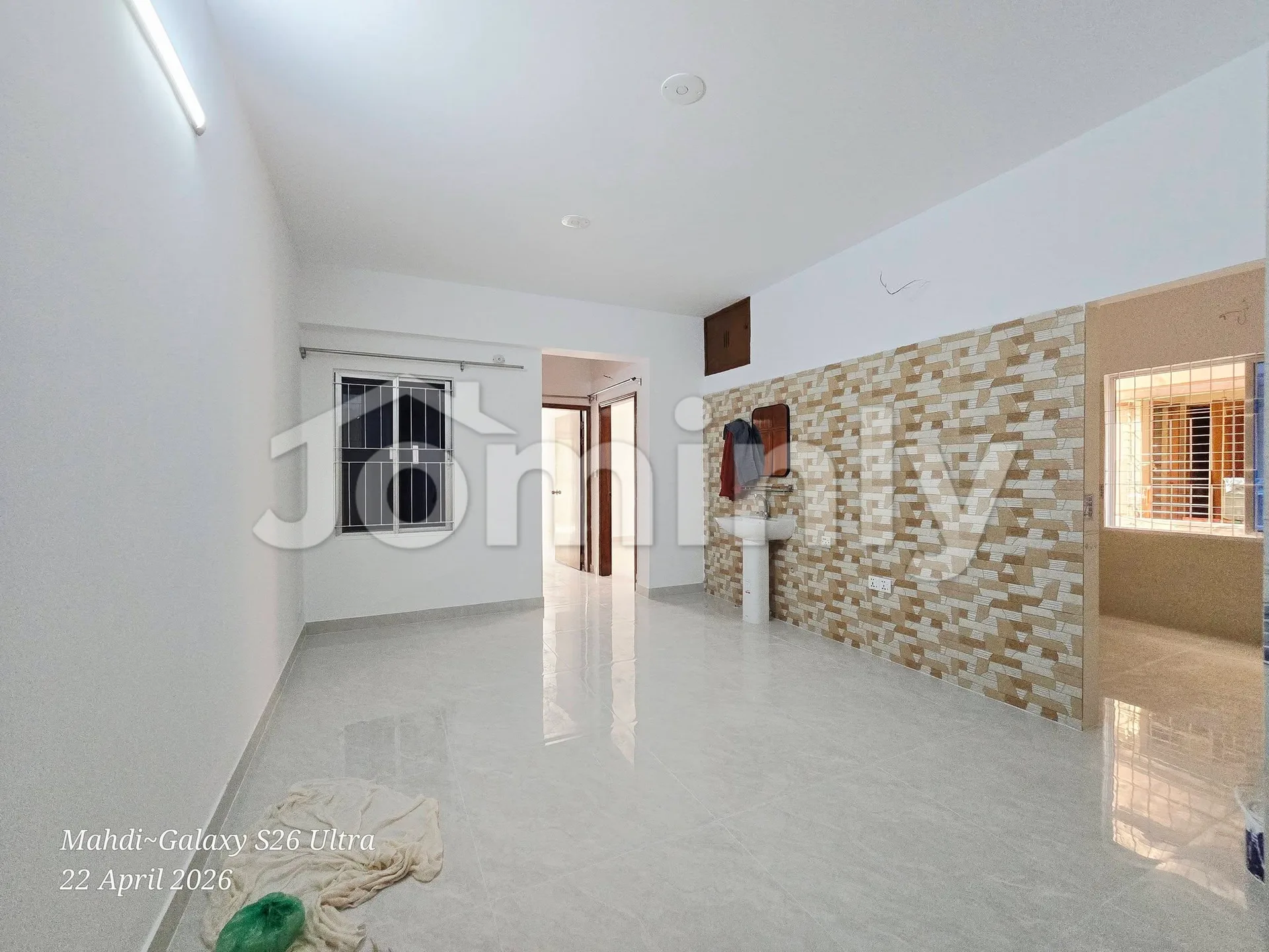 1550 Sqft Ready Apartment with Titas Gas for Sale | Sector 7 Uttara | 1st Floor (A/1), 40 Ft Road - 4