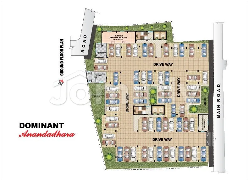 1480 Sqft South Facing Apartment for Sale | Aftabnagar, D Block | 1st Floor with Car Parking, Lift, Generator - 3