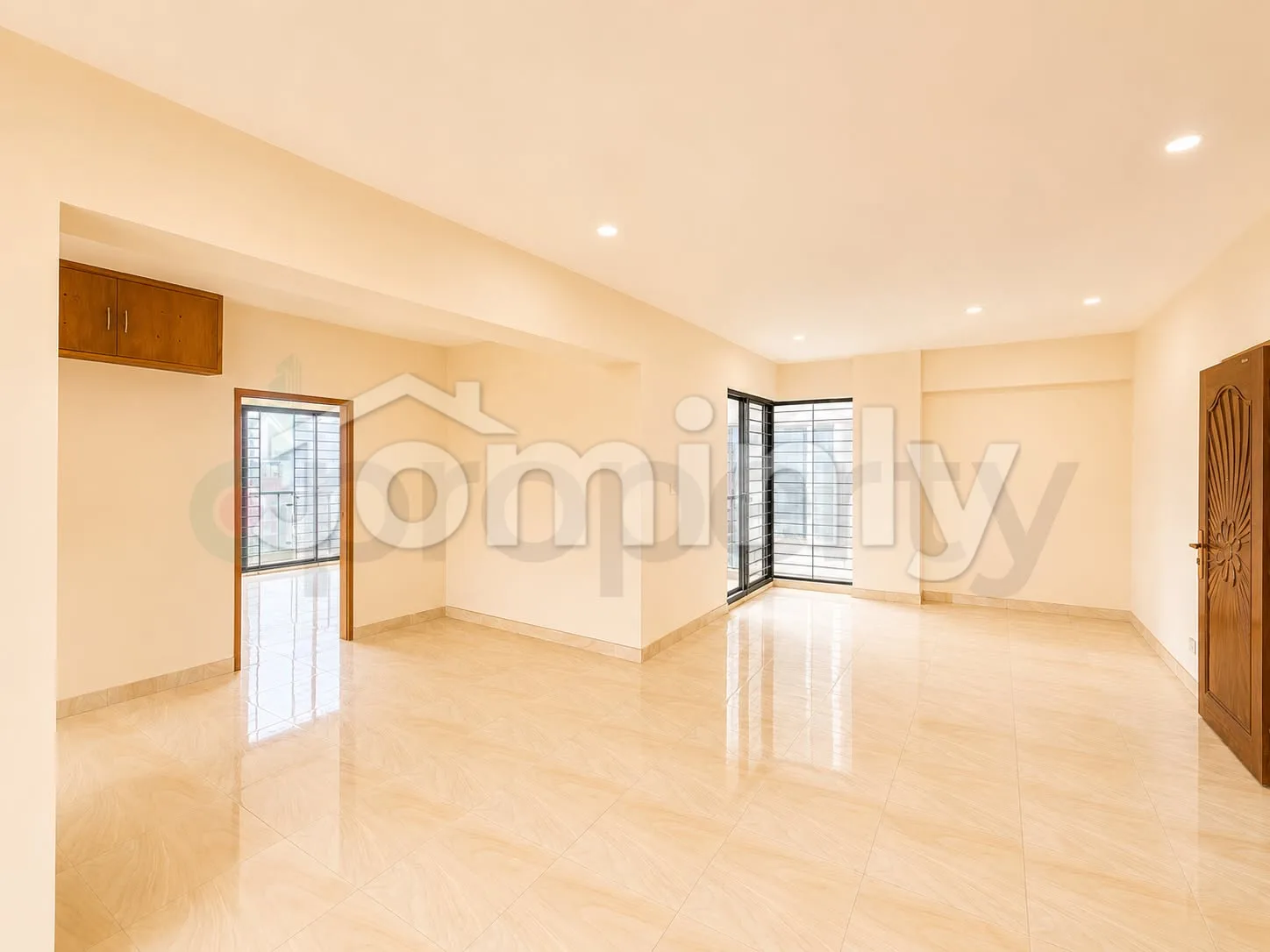 2085 SFT South-Facing Apartment for Rent | Bashundhara R/A | 8th Floor | Parking, Lift, Generator, Security, CCTV, Intercom