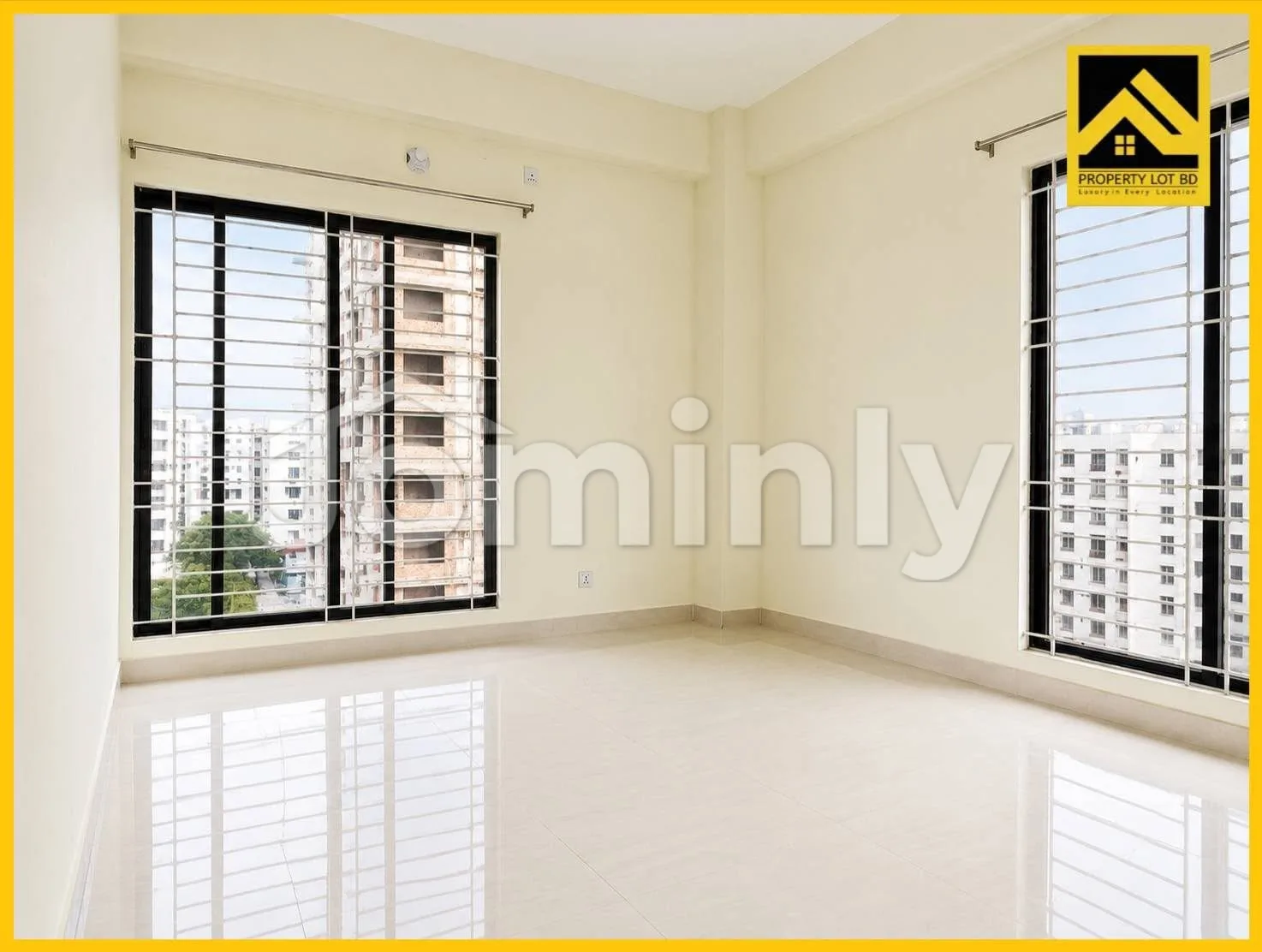 1500 sqft North Facing Apartment for Rent | Bashundhara R/A | 6th Floor with Not Available Road Width and 3 Bedrooms, 3 Bathrooms, Lift, Security, Parking - 2