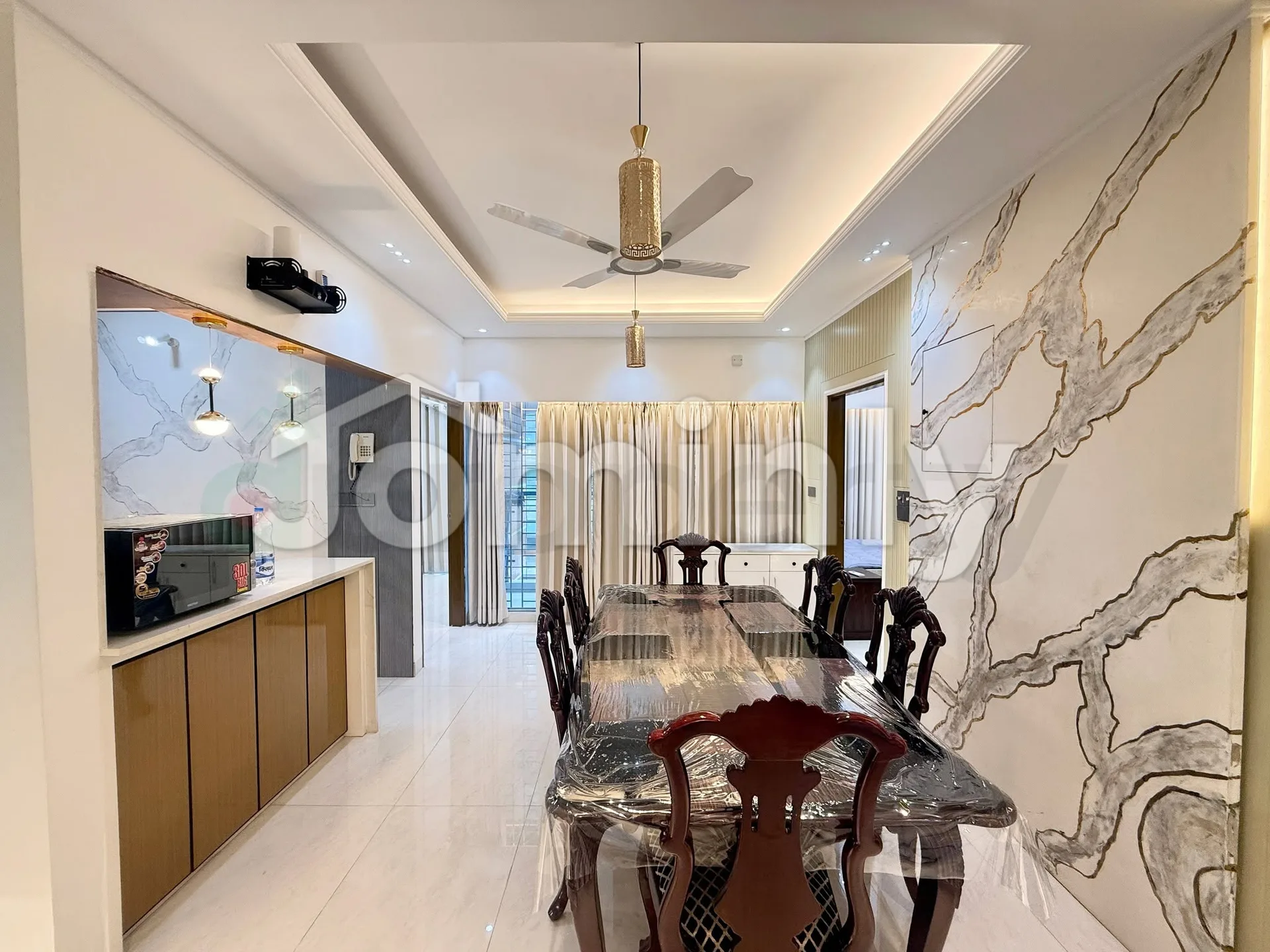 1750 SFT South-Facing Apartment for Rent | Uttara | 8th Floor | Lift, Generator, Security, CCTV - 3