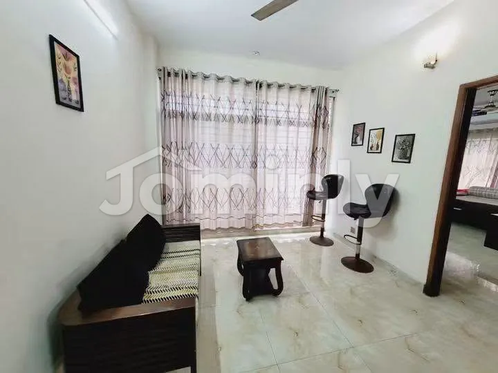 2300 Sqft South Facing Furnished Apartment for Rent | Bashundhara R/A | 4 Bedrooms, 4 Bathrooms, 3 Balconies with 2 Modern Lifts and Gas Cylinder Facility - 2