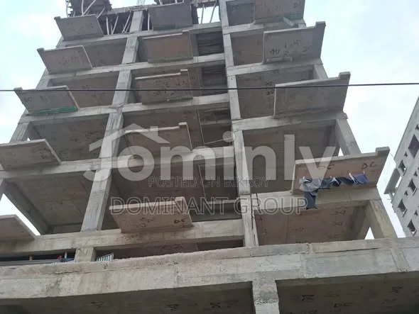 2450 Sqft South Facing Single Unit Ongoing Flat For Sale In Block M Aftabnagar With 200 Sqft Terrace