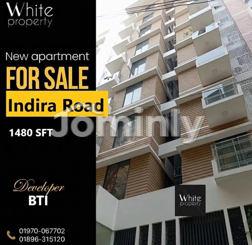 1480 Sqft Brand New 3-Bedroom Apartment for Sale in Indira Road Farmgate | 8th Floor