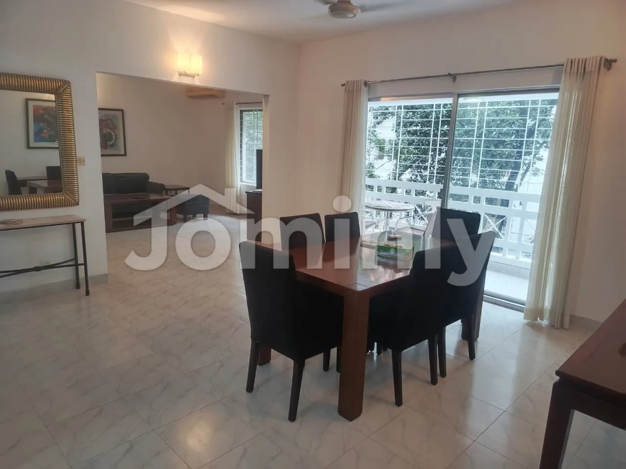 Fully Furnished 2200 SQFT 3-Bed Apartment for Rent | Gulshan 2 | 2nd Floor, 3 Bed, 4 Bath, Parking & Lift - 2