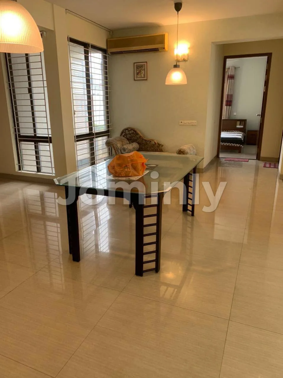Fully Furnished 3100 SQFT 3-Bed North-South Corner Apartment for Rent | Baridhara Diplomatic Zone | 6th Floor, 3 Bed, 4 Bath, Balconies & 2 Parking