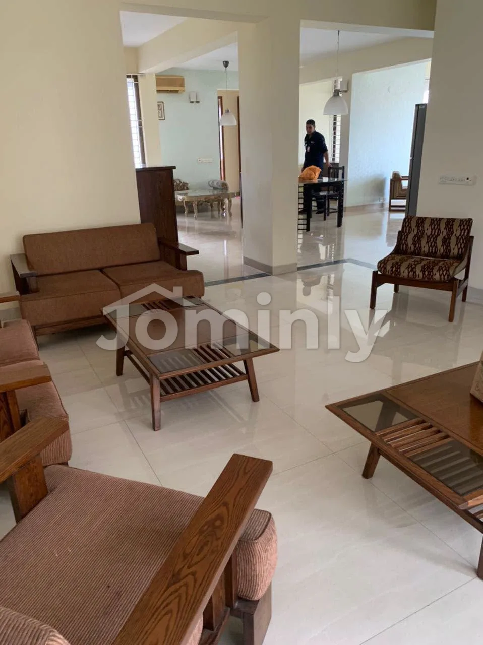 Fully Furnished 3100 SQFT 3-Bed North-South Corner Apartment for Rent | Baridhara Diplomatic Zone | 6th Floor, 3 Bed, 4 Bath, Balconies & 2 Parking - 2