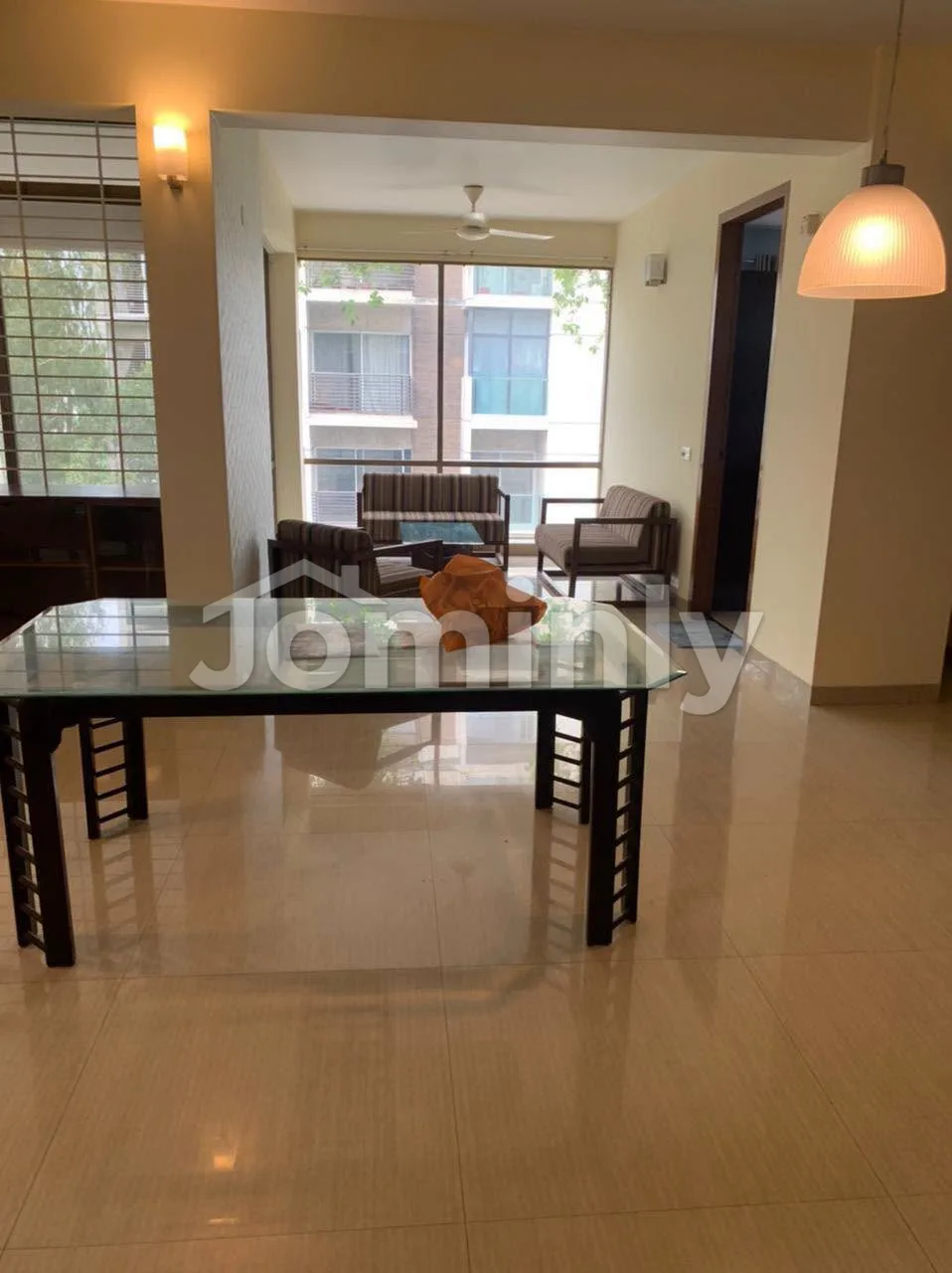 Fully Furnished 3100 SQFT 3-Bed North-South Corner Apartment for Rent | Baridhara Diplomatic Zone | 6th Floor, 3 Bed, 4 Bath, Balconies & 2 Parking - 3