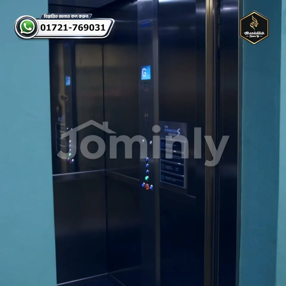 1800 sqft Semi Ready 4 Bed Apartment for Sale | Banasree Near Meradia Bazar | 7th Floor with Modern Lift
