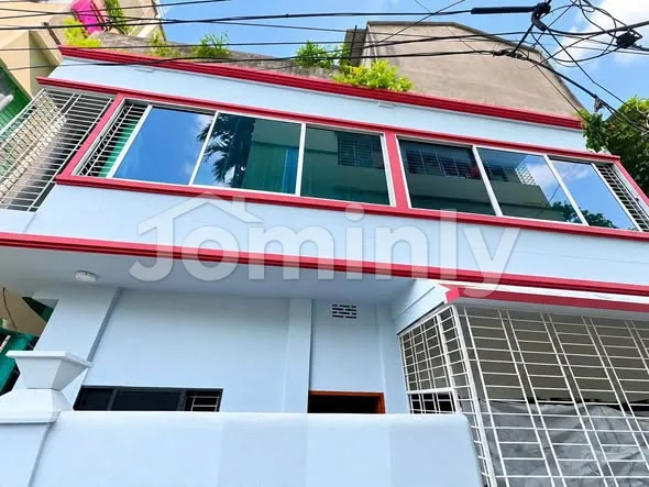 4.10 Shotangsho Land with 3-Storied House for Sale | SA Sarkar Road Mymensingh Town | Gas Connection