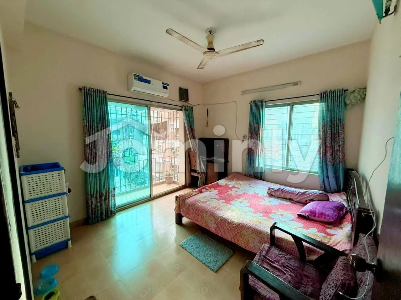 1600 Sq Ft Corner Plot Flat at 2nd floor for Sale with Titas Gas | Sector 4 Uttara Dhaka