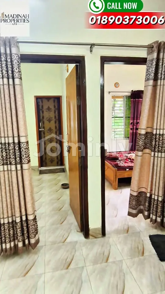 1370 Sq Ft Roadside Corner 4-Bedroom Apartment with Parking for Sale | Bashundhara Riverview Block A, South Keraniganj