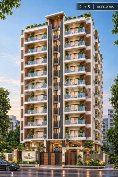 1,600 Sq Ft East & West-Facing Land Share Apartment with Parking for Sale | Road 3, Block C, Aftabnagar - 2