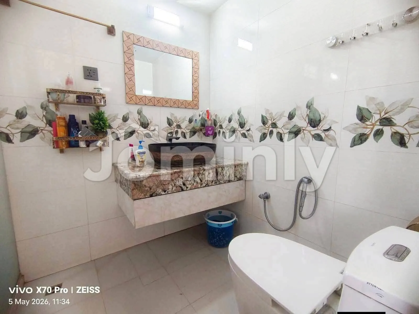 Exclusive 2,320 SQFT 4 BHK South-Facing Luxury Interior Apartment with Marble Flooring for Sale | Lift 8 (9th Level), Block-I, Bashundhara R/A, Dhaka - 5