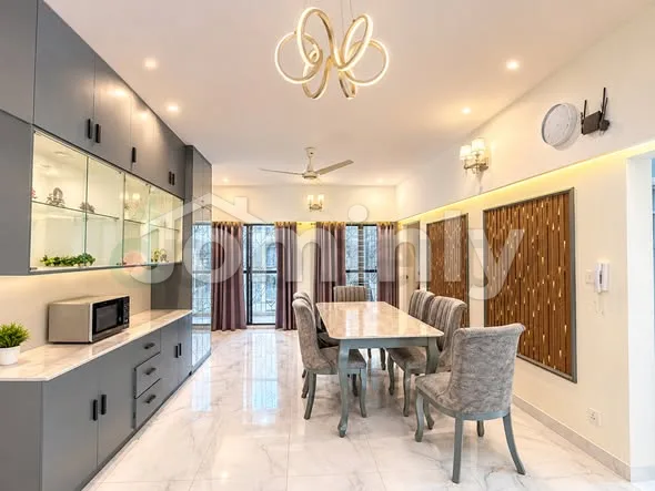 Fully Furnished 2,500 SQFT 3 BHK Single Unit Apartment for Rent | 7th Floor, Uttara, Dhaka (Project ID: DRU3080) - 3