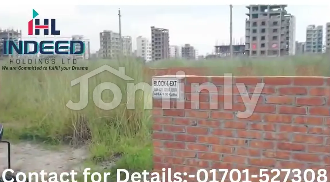 2,050 SQFT South-Facing Corner Luxury Land Share for Sale | Block I Extension, Bashundhara R/A, Dhaka