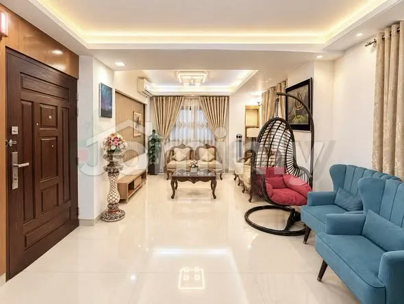3,101 SQFT 4 BHK Luxury Fully Furnished South-Facing Apartment for Sale | 4th Floor, Block D, Bashundhara R/A, Dhaka